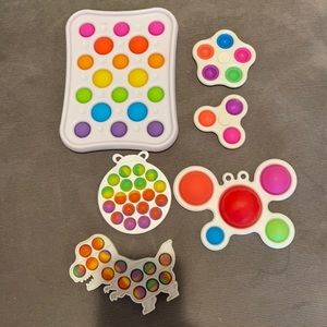 Pop it dimples and Pop it’s